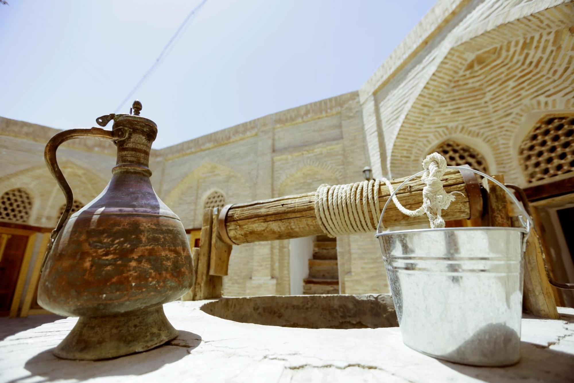 Karavansaray Khurjin Old Bukhara Eksteriør billede