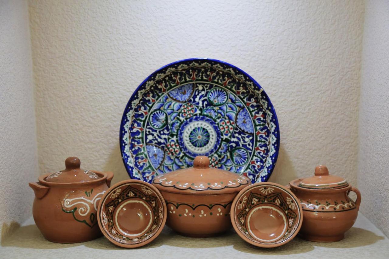 Karavansaray Khurjin Old Bukhara Eksteriør billede